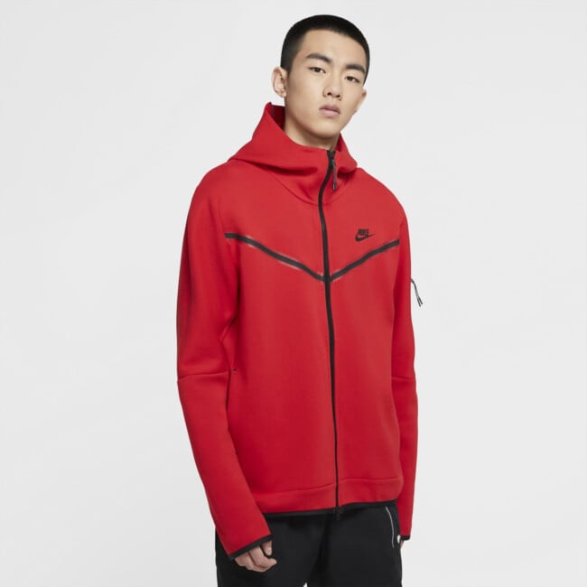 nike tech fleece 2020 red