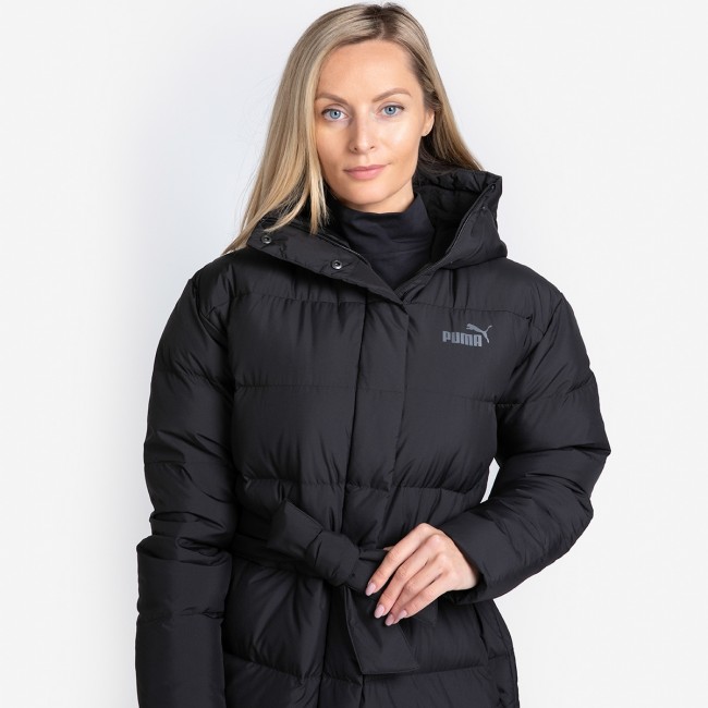 Puma 450 long shop hooded down coat