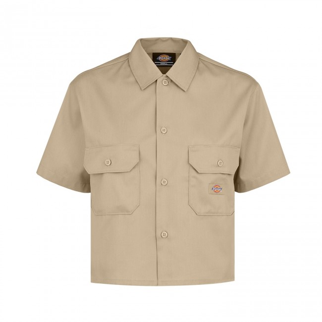 Dickies women's work shirt short sleeve Топы и рубашки Покупай в