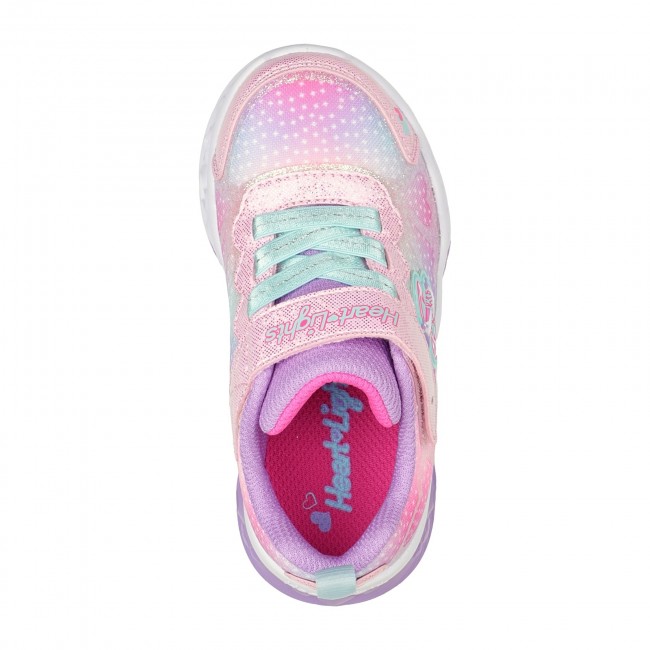 Skechers girls flutter heart lights simply love sneakers Sportland