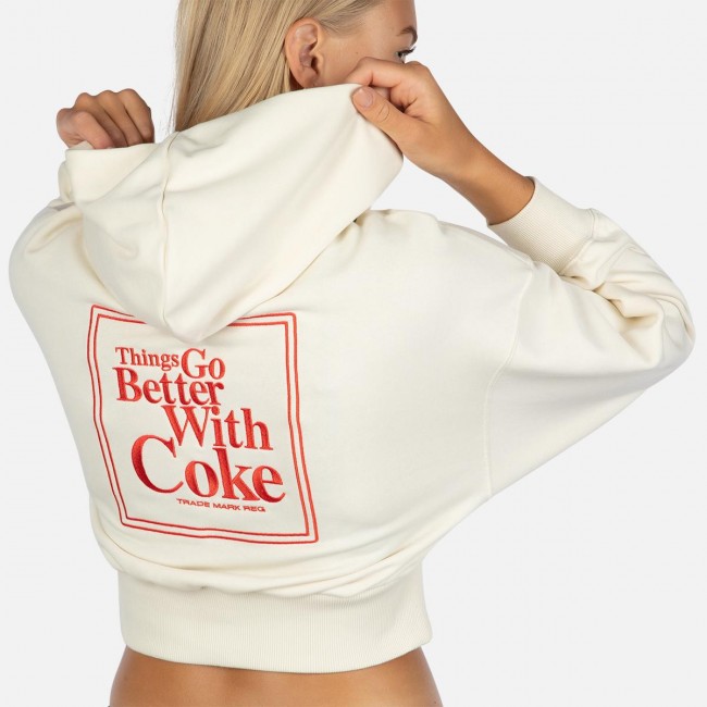 Puma x coca cola w cropped hoodie tr Sportland