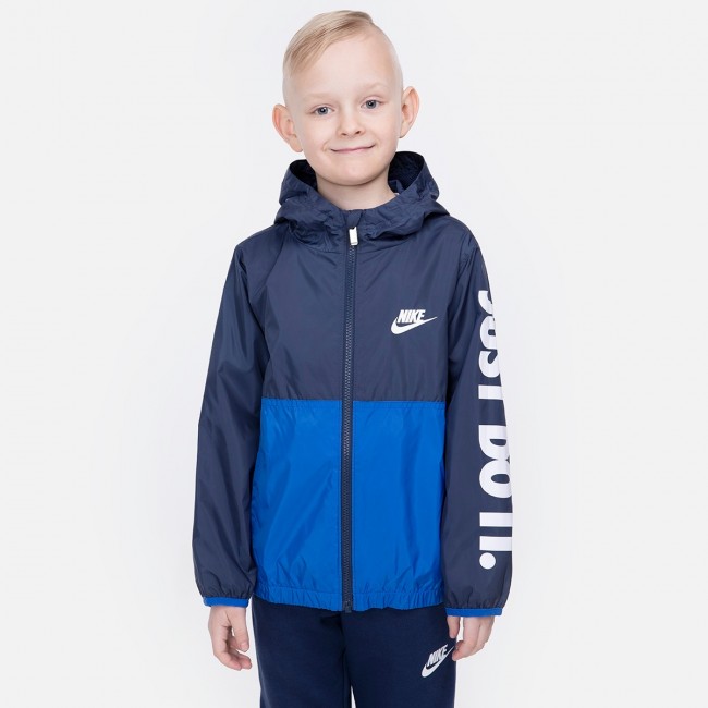 Nike windrunner jacket blue clearance