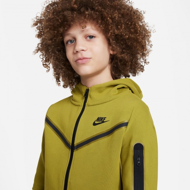 Yellow nike tech hoodie shop