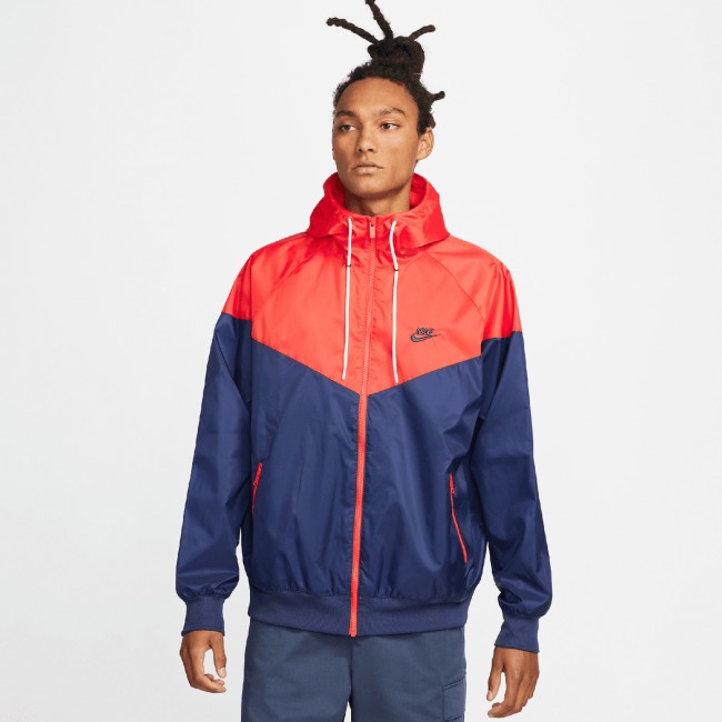 Nike men's logo hooded jacket online