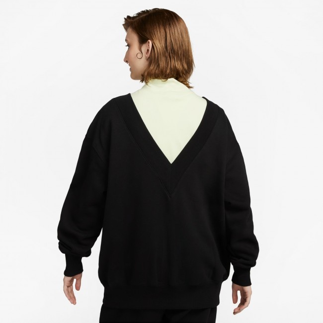 Nike sportswear phoenix fleece women s oversized v neck sweatshirt Sportland