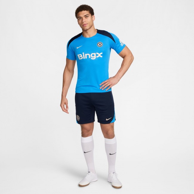 Nike chelsea fc strike men s dri fit football short sleeve knit top Sportland