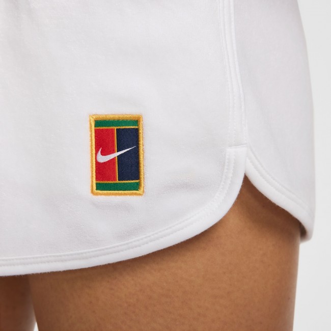 Nike court heritage women s mid rise tennis shorts Sportland