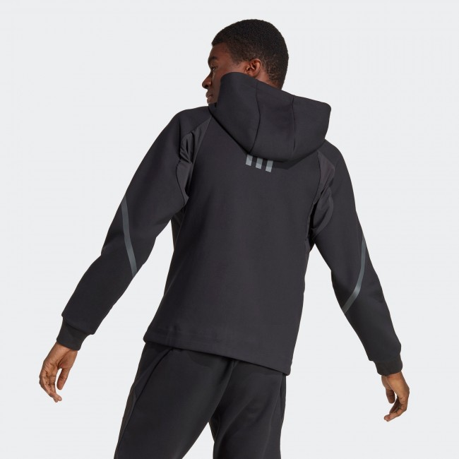 Full zip track top deals