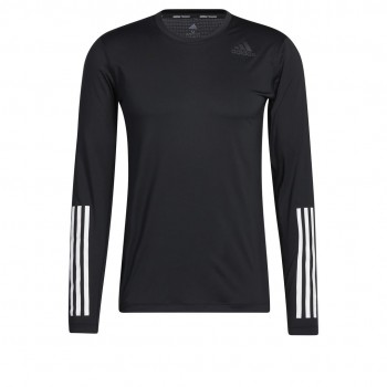 Adidas techfit 3-stripes fitted long sleeve top | Топы и рубашки | Покупай  в интернет-магазине Sportland